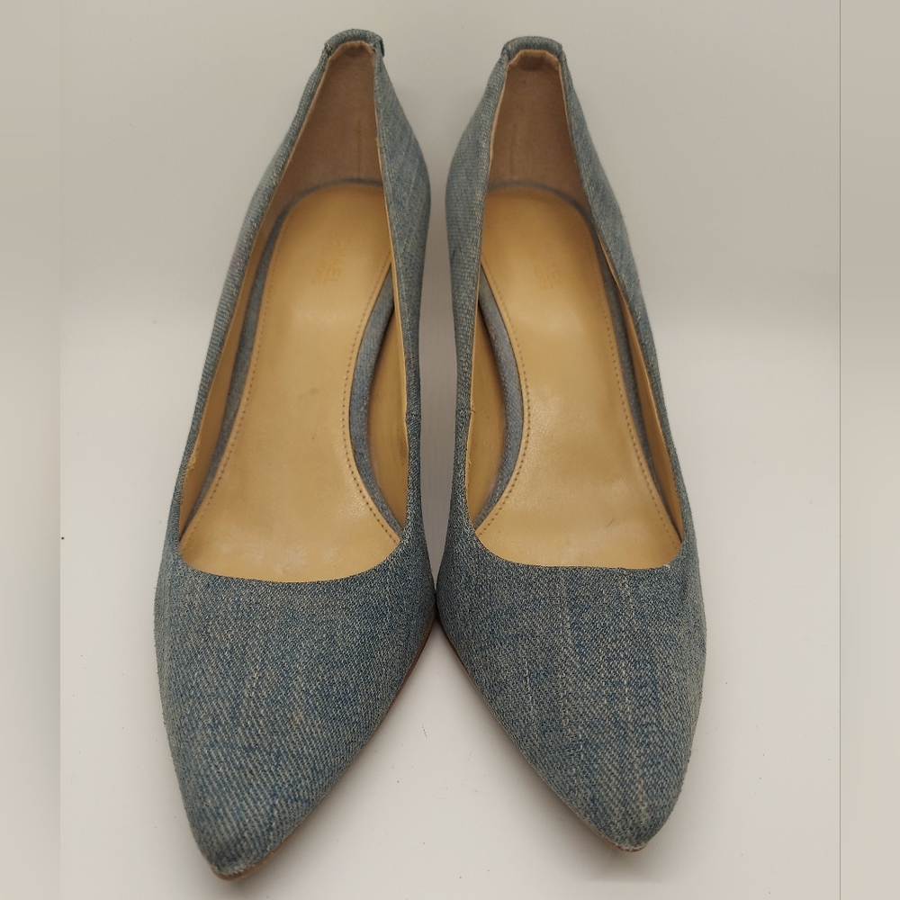 Michael Kors Blue Denim Heels